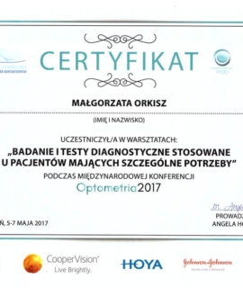 Badania i testy diagnostyczne stosowane u pacjentów mających szczególne potrzeby. Angela Howell, Poznań, PTOO, 2017